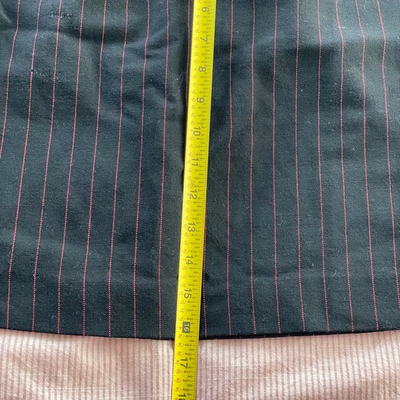 Vintage pinstriped mini skirt - Picture 8 of 8